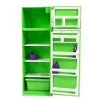 Кухня "Конфетти". Зеленая (Огонек)