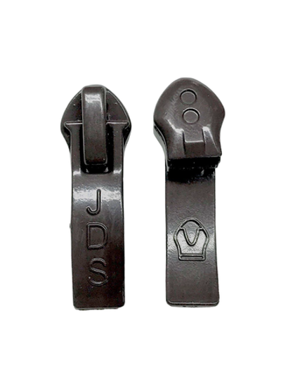 Бегунок спираль №7 автомат Judson JDS усиленный волна, коричневый