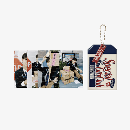 Набор холдер + фотокарты [JUNGWON] PHOTO CARD HOLDER