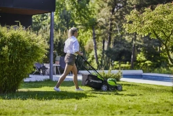 Газонокосилка Greenworks G24X2LM41K8