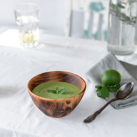 Деревянная глубокая тарелка Art of Siberia из сибирского кедра детский набор T152