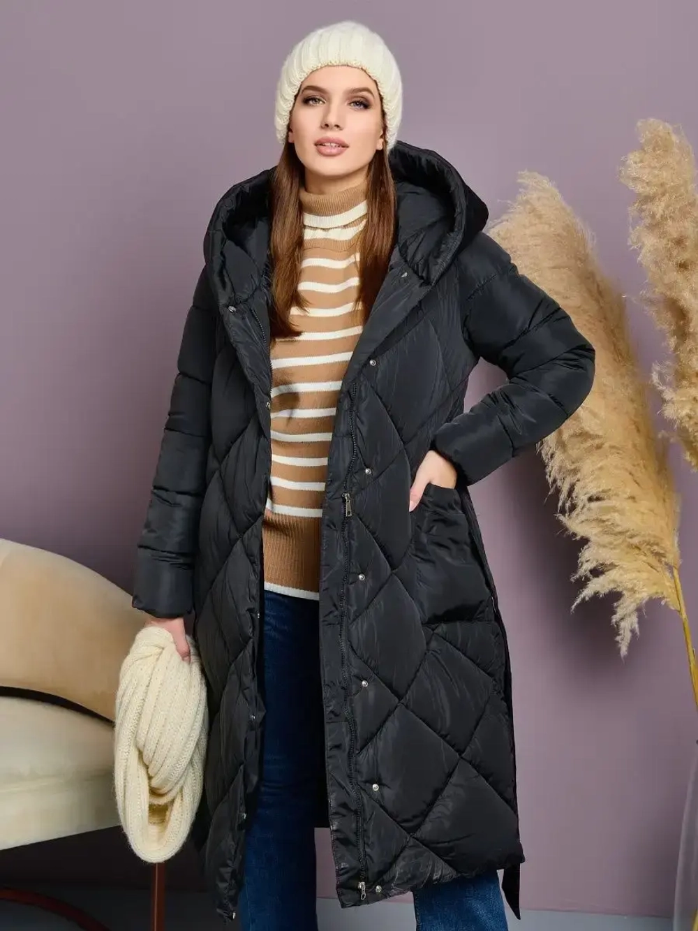 Куртка женская осенняя с капюшоном