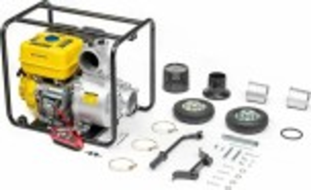 Мотопомпа бензиновая CHAMPION GP100E для слабозагрязненной воды