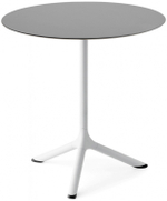 Стол ламинированный обеденный складной Scab Design Tripe Folding, белый, светло-серый