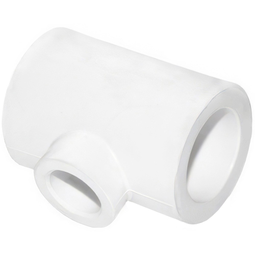 Тройник переходной полипропиленовый PPRC 110х20х110 FDplast, белый (уп. 4 шт)