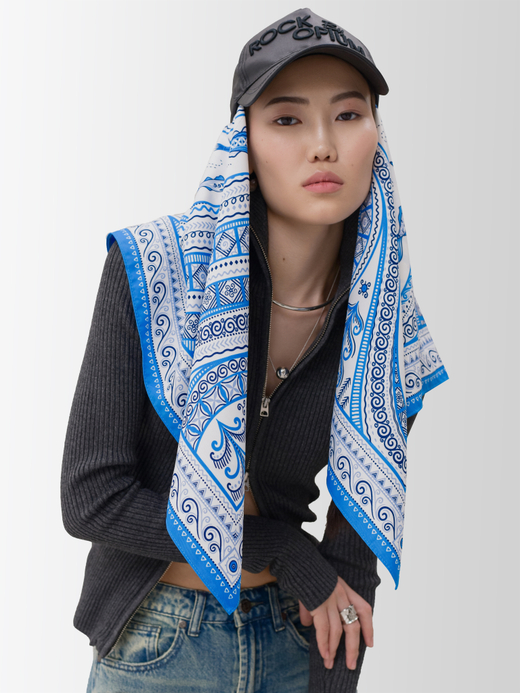 Платок «Белое море. Мезень»