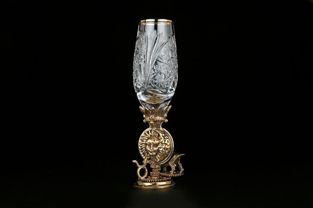 Набор фужеров для водки "Телец"