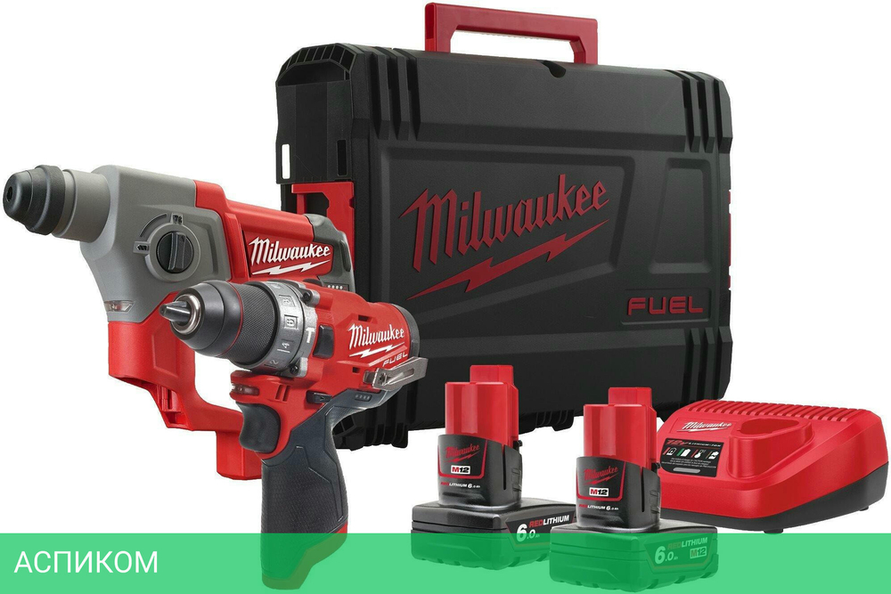 Набор электроинструментов Milwaukee M12 FPP2B-602X (4933459813)
