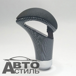 Ручка КПП  декоративная "Coolpart"- AC-141CRBBL - Carbon-Black