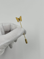 Брошь булавка Бабочка