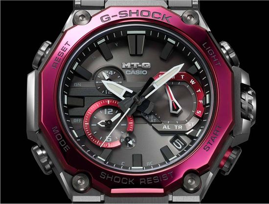 Японские наручные часы Casio G-SHOCK MTG-B2000BD-1A4 с хронографом