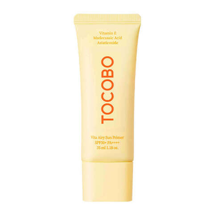 Солнцезащитный праймер для сужения пор Tocobo Vita Airy Sun Primer SPF50+ PA++++, 35ml