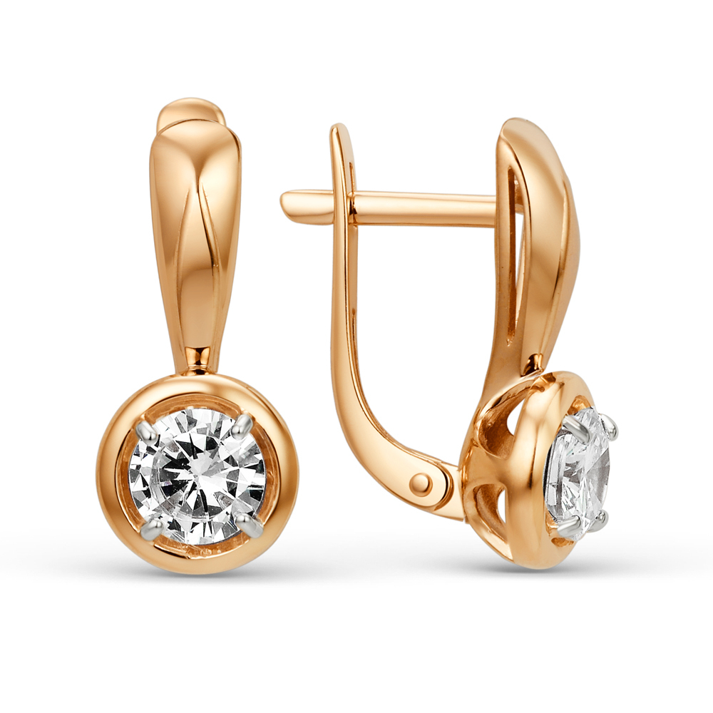 Серьги из золота 585 пробы