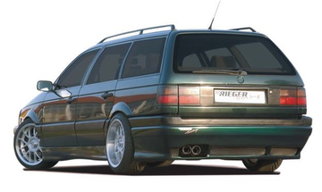 Накладка на задний бампер Rieger для VW passat B3