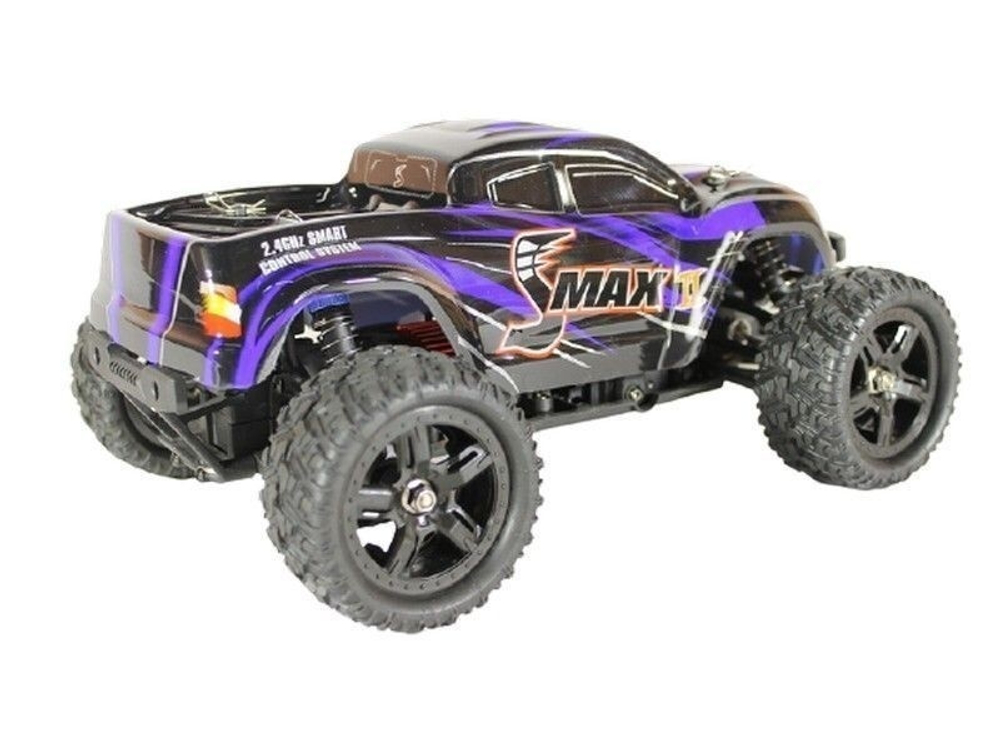 Радиоуправляемый монстр Remo Hobby SMAX масштаб 1:16/синий/Машина на пульте управления/Радиоуправляемый внедорожник/RH1631-BLUE