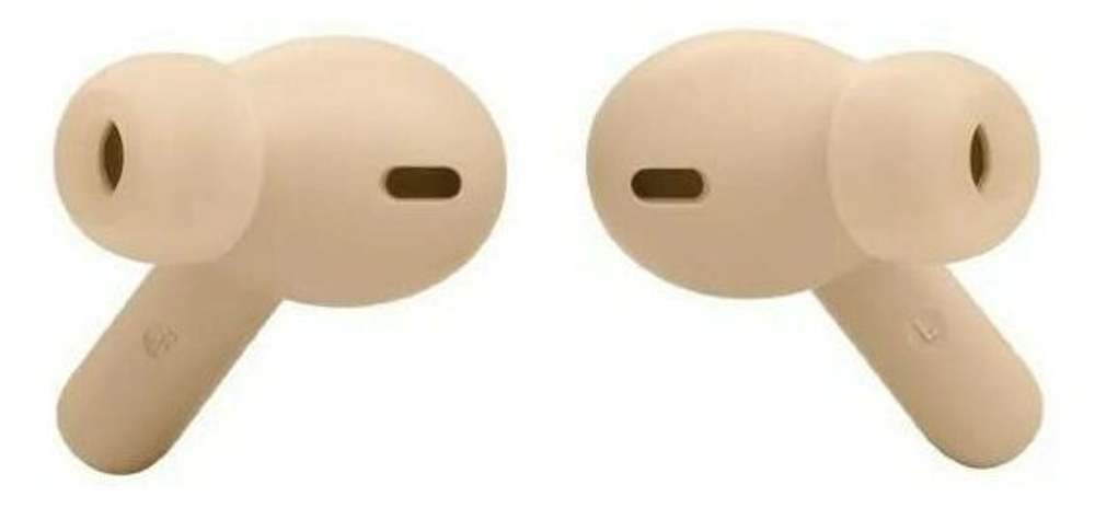 Беспроводные наушники JBL Wave Beam, USB Type-C, бежевый