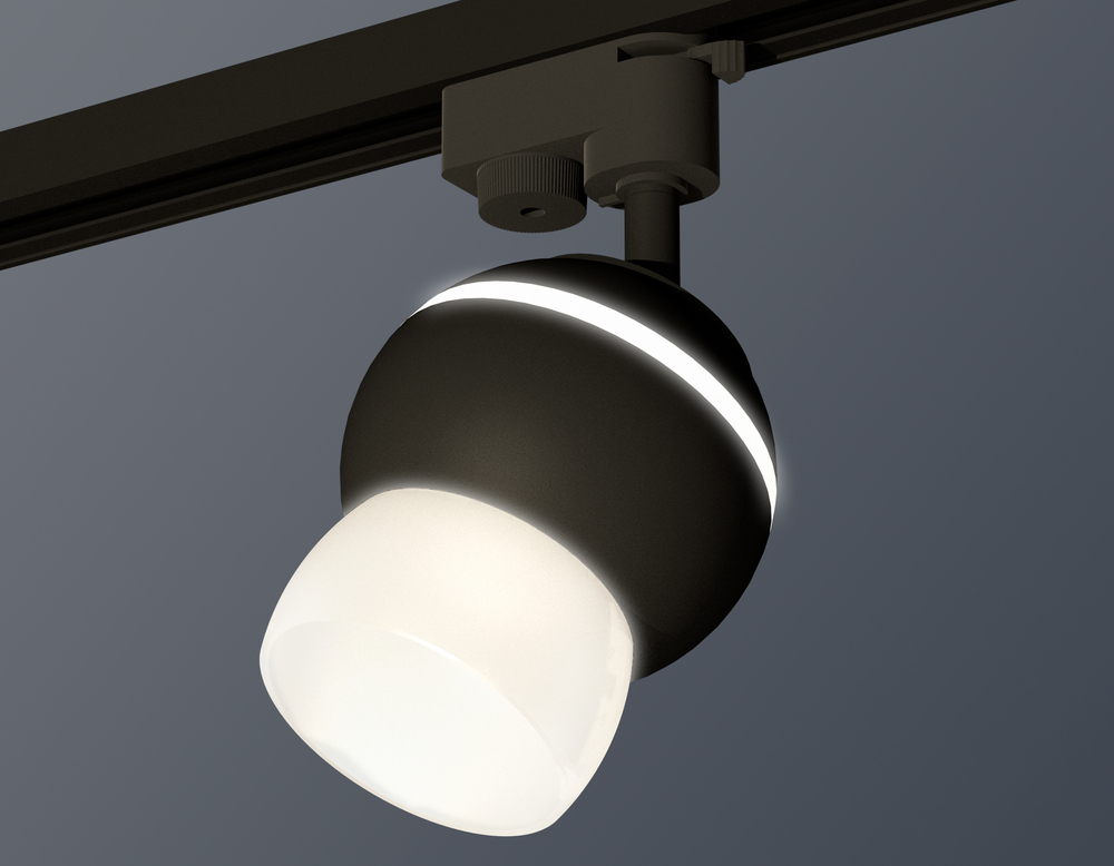 XT1102074 SBK/FR черный песок/белый матовый MR16 GU5.3 LED 3W 4200K (A2521, C1102, N7177)