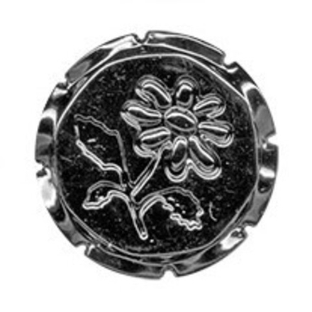 Пуговица "Micron" BJ 009 джинс., 20 мм, №06 чер.никель