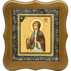 Мария Цейтлин преподобномученица, монахиня. Икона на холсте.