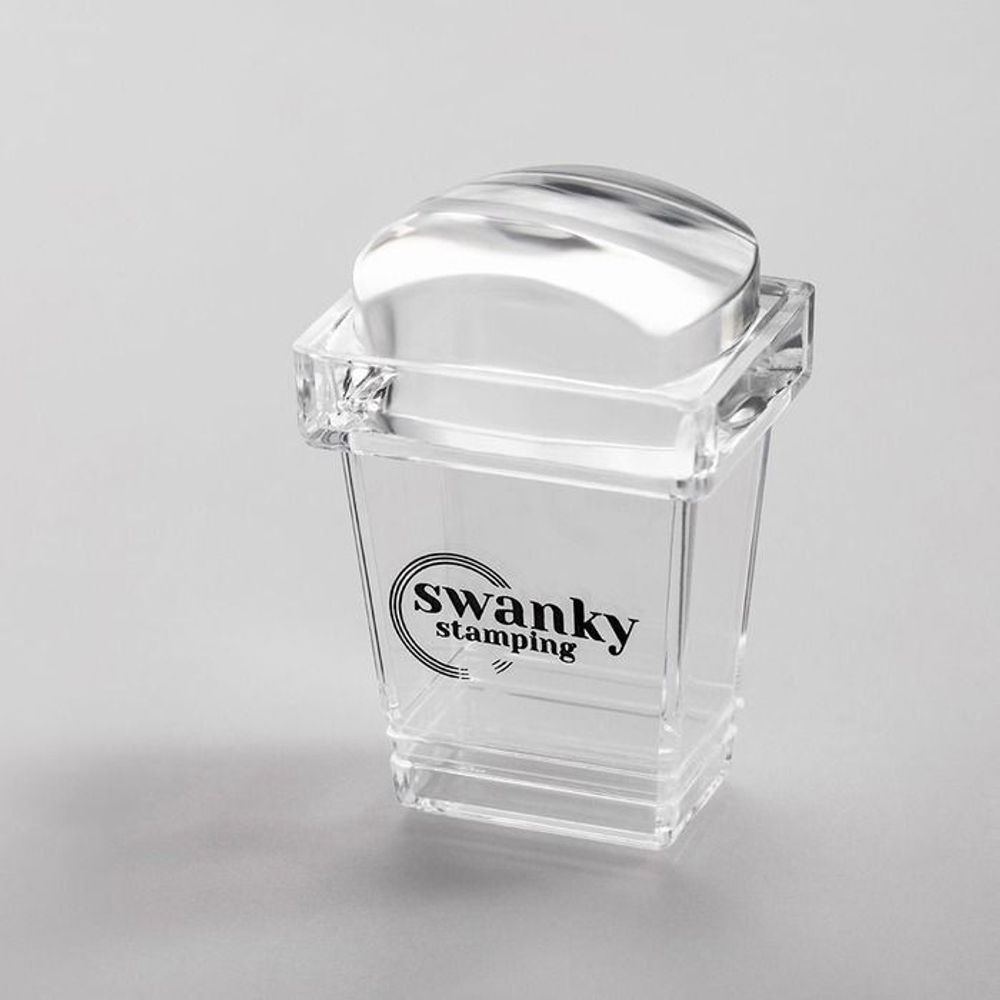 Swanky Stamping Штамп для стемпинга силиконовый, прямоугольный, высокий,