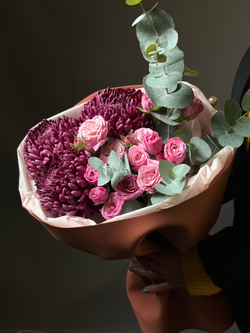 Сборный букет «Мисти бигуди»