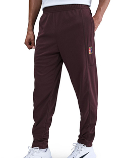 Мужские теннисные штаны Nike Court Heritage - burgundy crush