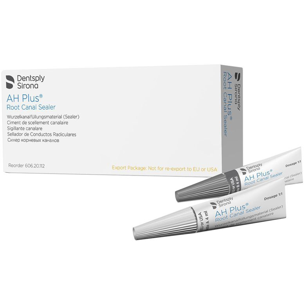 AH Plus (4мл.+4мл.) Аш Плюс, для пломбирования корневых каналов