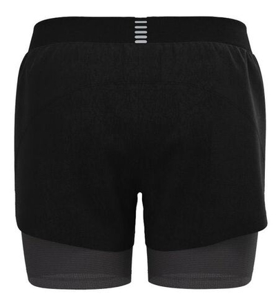 Женские Шорты теннисные Under Armour IsoChill Run 2in1 Short M - black