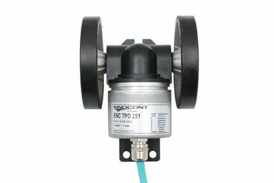 INNOCONT Инкрементальный энкодер с мерным колесом L=250мм, 1 имп/мм, 5…30VDC, IP65, -20…+85C, кабель 2м ENC TPD 251