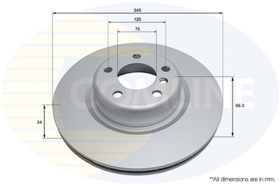 COMLINE - ADC2837V-CML - Brake Disc