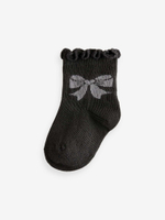 Носки для малышей Next K84-562, 5 шт., Молочный, Серый, Черный