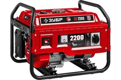 Генератор бензиновый ЗУБР СБ-2200 - [2 кВт / 220V]
