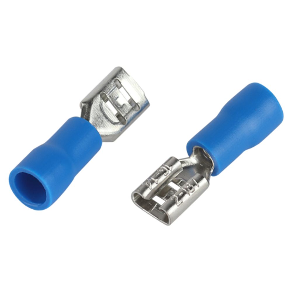 Разъем плоский ЭРА NO-225-35 РпИм 2-5.0-0.8 изолированный «розетка» упаковка 10 шт | Наконечники слаботочные