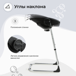 Ванночка - стульчик для купания Sweet Baby 2в1 Charli Chair Black