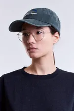 Кепка Гербарий Василек зеленая