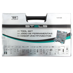14106 Набор инструментов, 1/2", 1/4", CrV, 94 предм.// Stels