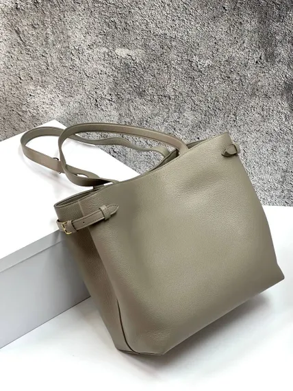 Сумка Celine MEDIUM CABAS ANAÏS CUIR TRIOMPHE Бежевая