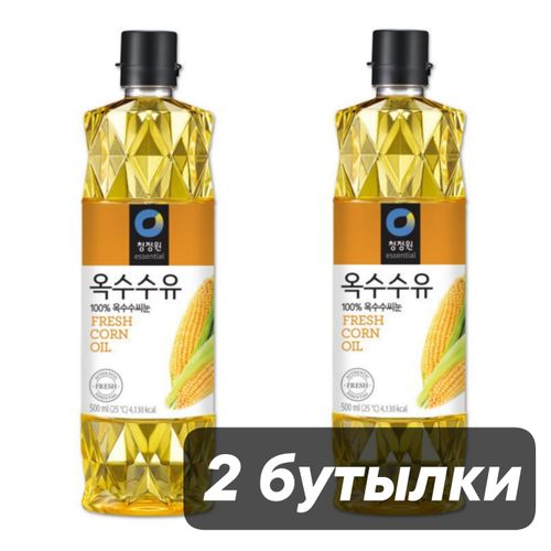 Daesang Масло Кукурузное 500 мл, 2 шт