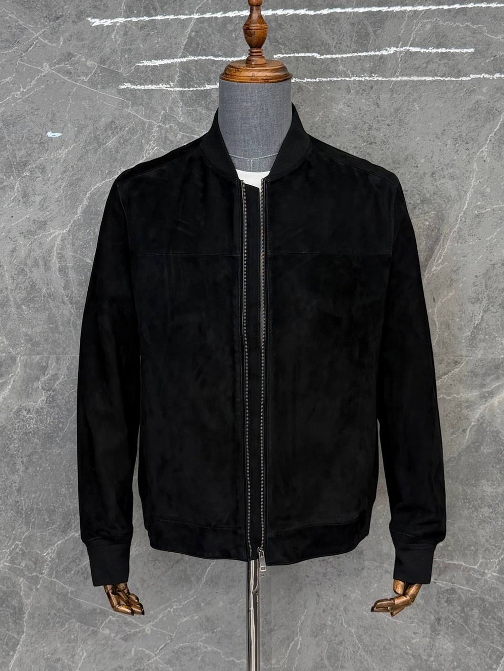 Замшевая куртка Ermenegildo Zegna