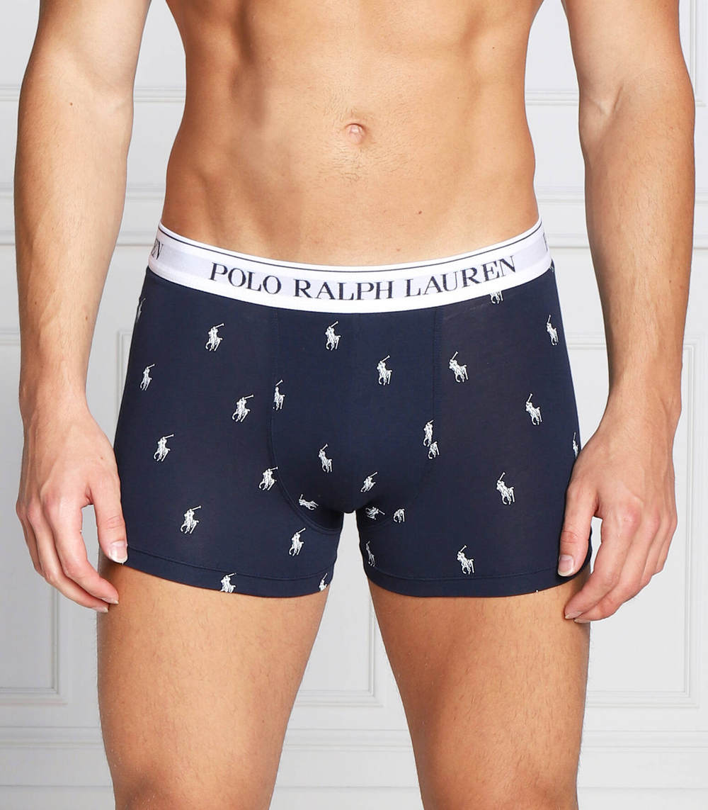 Трусики-боксеры 3шт. POLO RALPH LAUREN - темно-синий(714830299)