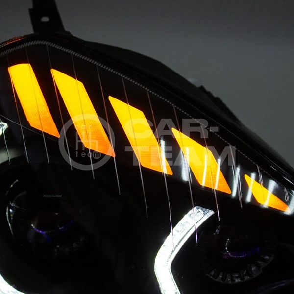 Фары Лада Приора передние в стиле BMW (ver.2) с 4-мя Bi LED модулями 1,8 дюйма
