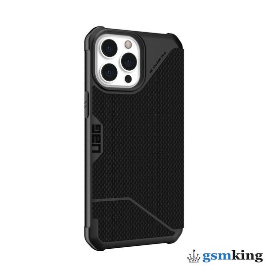 UAG Metropolis Folio Kevlar® Series Case for Apple iPhone 13 Pro Max Kevlar Black (Чёрный)113166113940