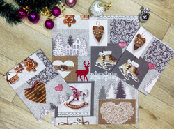 РОГОЖКА пряники красные ш.150