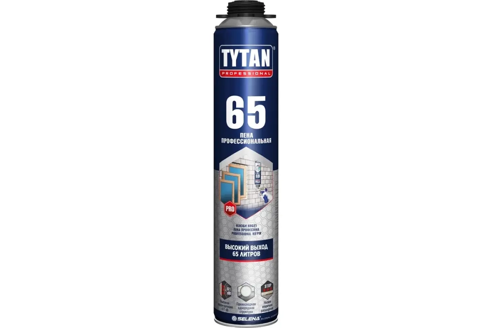 TYTAN PROFESSIONAL 65 пена монтажная ПРОФИ 750 мл