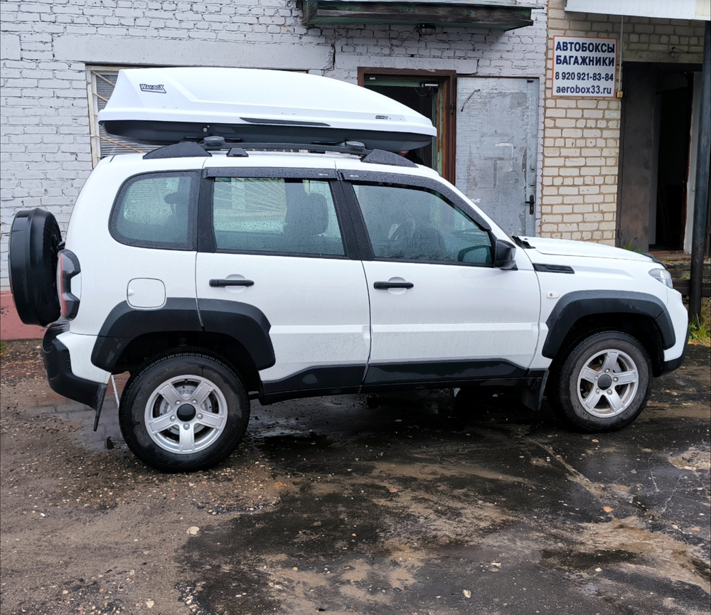 Автобокс Way-box Gulliver 520 на Niva Travel/Niva Chevrolet