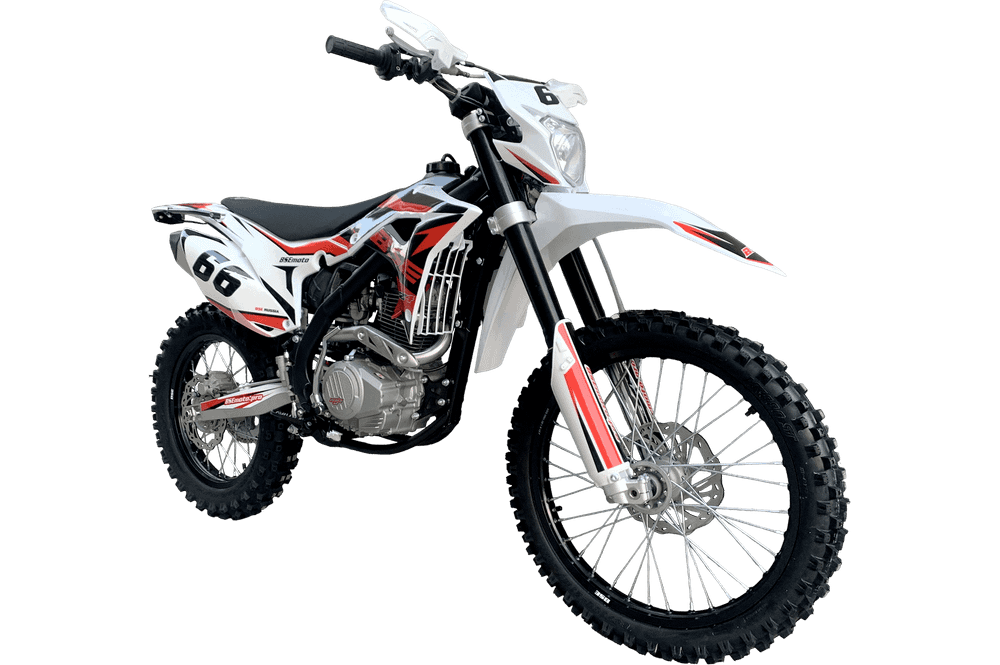 Мотоцикл кроссовый эндуро BSE Z4 Red 66