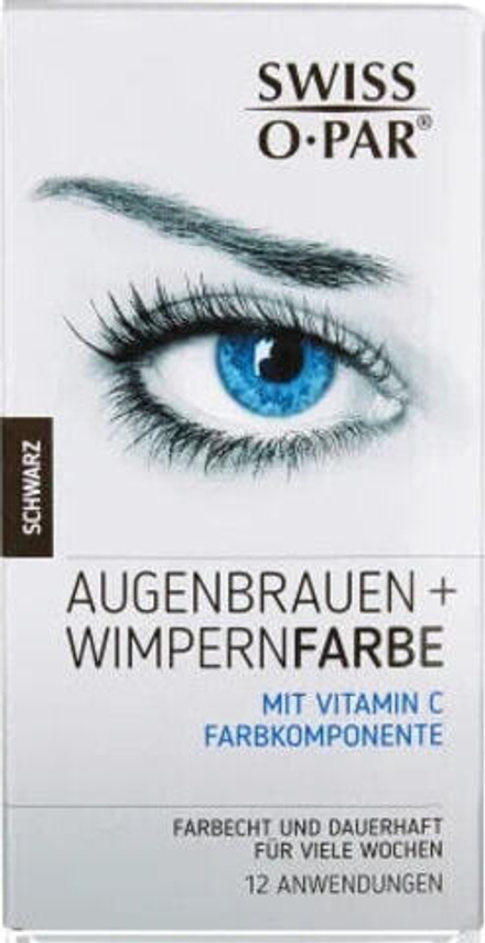 Augenbrauen- und Wimpernfarbe Schwarz, 1 St