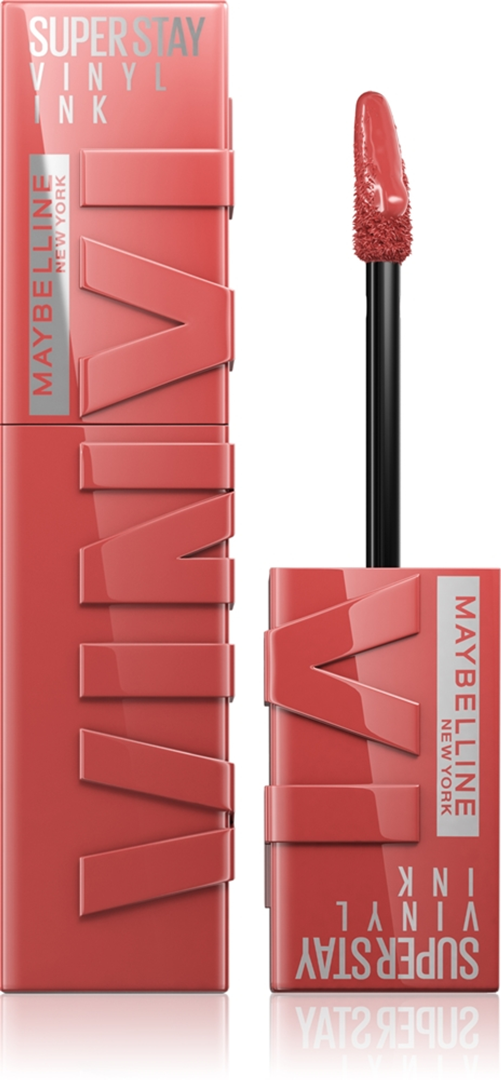 MAYBELLINE NEW YORK SuperStay Vinyl Ink - Долговременная помада в жидкой форме 15 PEACHY, 4 ml