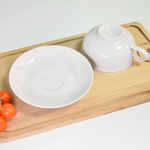 Чашка бульонная 400мл с блюдцем Без деколи