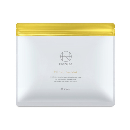 Набор тканевых масок с витамином С и стволовыми клетками на каждый день NANOA VC Daily Face Mask